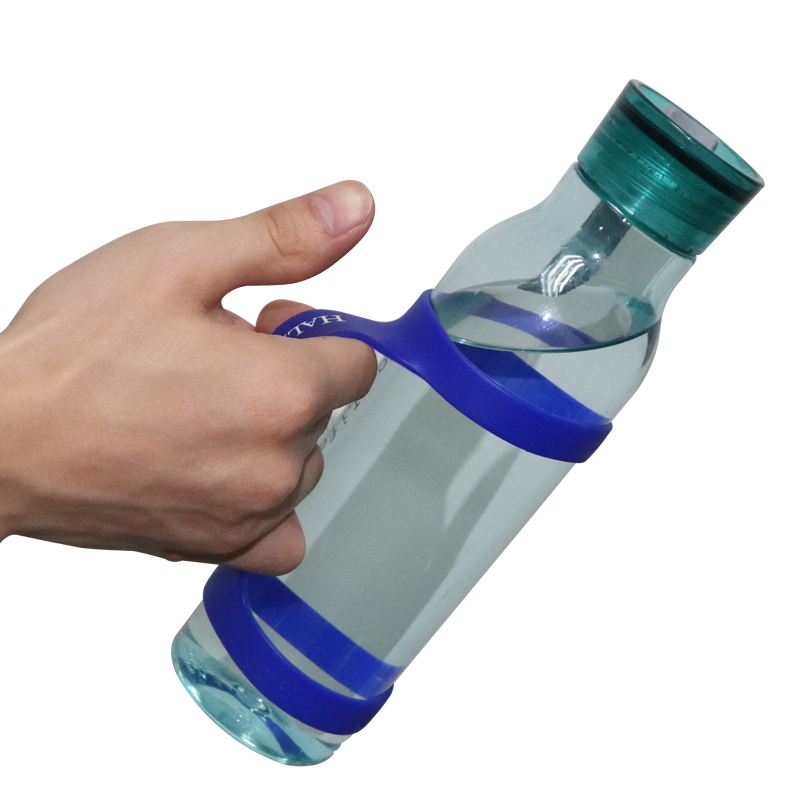 便攜式水瓶帶，硅膠水杯保護(hù)帶廠家定制